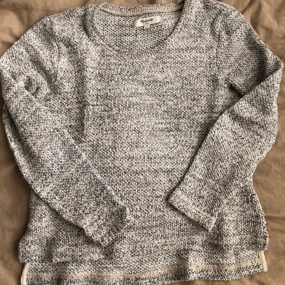 Madewell cropped sweater sz s